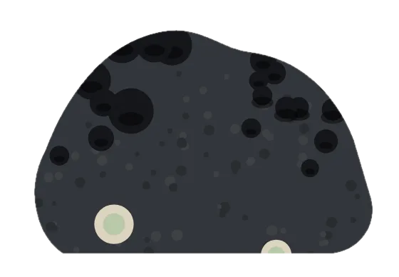 basalt, drawn