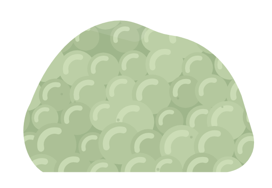 prehnite, illustrated