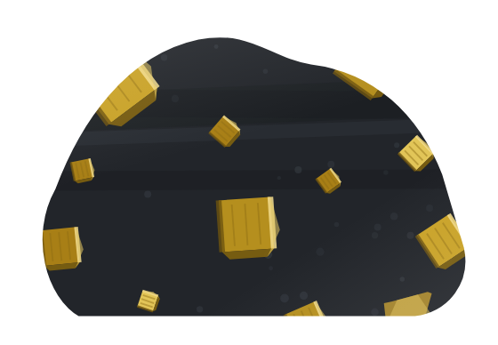 pyrite, illustrated